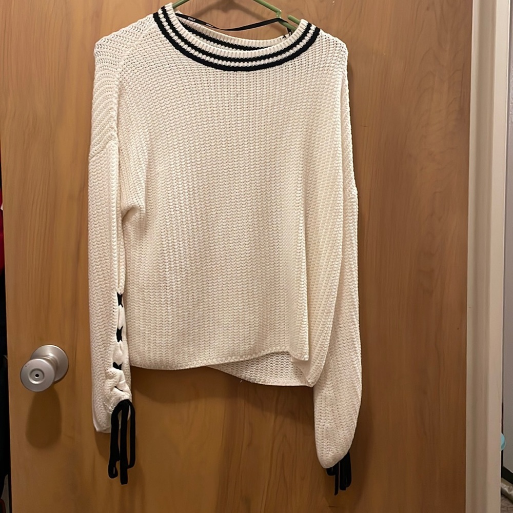 White sweater